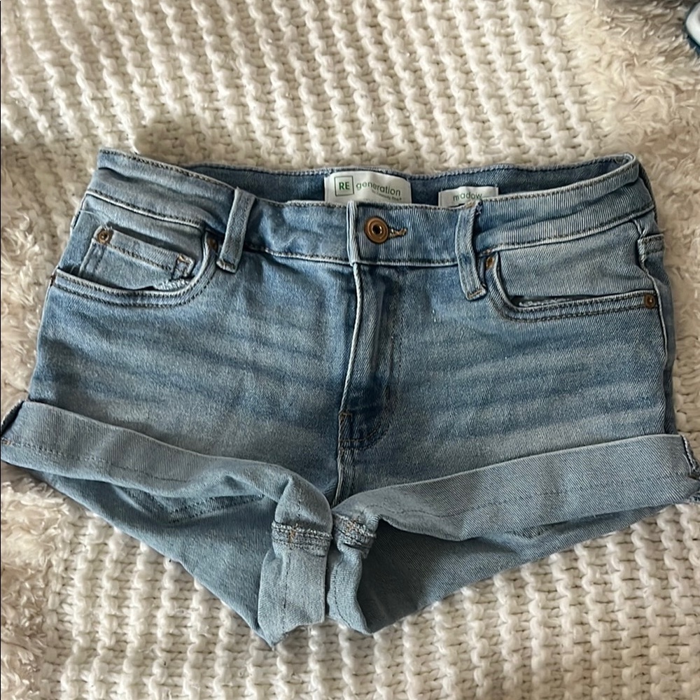 Denim Blue Women's Shorts